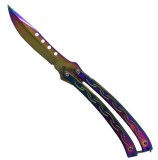 Cumpara ieftin Briceag fluture DEPOX&reg;, Future Knife, 25 cm, multicolor