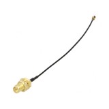 Cablu IPEX RP-SMA Negru 0,1m