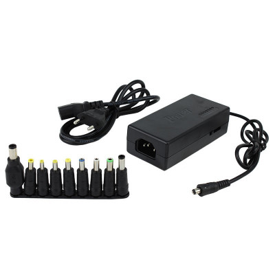 Incarcator universal laptop 12V-24V 120W, alimentare priza, 9 conectori, RESIGILAT foto