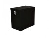 Cos Rufe Pliabil Amazon Basics Negru, Capac Magnetic, 3 Compartimente, 61x36x58 cm - RESIGILAT