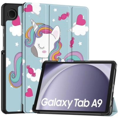 Husa pentru Samsung Galaxy Tab A9 - Techsuit FoldPro - Unicorn foto