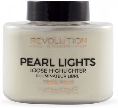 Iluminator Pearl Lights, True Gold, 25 g, Makeup Revolution foto