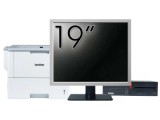Pachet Calculator Second Hand LENOVO M700 SFF, Intel Core i5-6500 3.20GHz, 8GB DDR4, 256GB SSD, DVD-RW + Monitor 19&amp;quot; &amp; Imprimanta Brother HL-L630