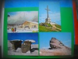 HOPCT LOT 3115 BUSTENI -PRAHOVA- 4 CARTI POSTALE-CIRCULATE, Circulata, Printata