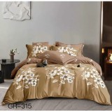 Cumpara ieftin Lenjerie de Pat Bumbac Finet, 6 Piese, Pat Dublu - Gr-318