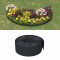 Borduri de gradina, 5 buc, negru, 10 m 20 cm, polietilena GartenMobel Dekor
