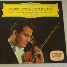 BRAHMS - Concert de Vioara Christian Ferras - Vinil Deutsche Grammophon