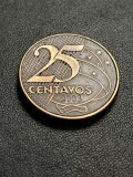 B 11 Moneda 25 Centavos 2003 Brazilia