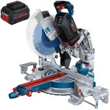Bosch GCM18V-305 GDC - Fierastrau circular stationar cu 2 acumulatori Li-Ion 18 V 5.5 Ah 305x30 mm