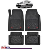 Covorase Auto TeamCar&reg; Tip Tavita Compatibile Subaru Impreza Generatia II (2000&ndash;2007) Negru Material Rezistent, Cauciuc