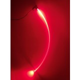 Lumini ambientale Rosii cu o sursa LED si 1m Fibra optica - FK-S1M1L-RED