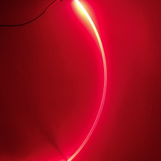 Lumini ambientale Rosii cu o sursa LED si 1m Fibra optica - FK-S1M1L-RED
