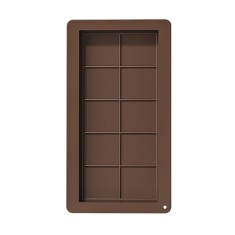 Forma Silicon Pentru Ciocolata Dubai MRG YH1160, 25x13.5 cm, Grosime 2 cm C1139