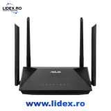 Router Wireless Gigabit ASUS RT-AX53U AX1800, Wi-Fi 6, Dual Band 574 + 1201 Mbps, negru