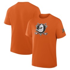 Anaheim Ducks tricou de bărbați Hat Trick orange - S