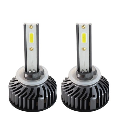 Set 2 LED-uri Auto Techstar&amp;reg; P1, 880, 36w, 4000 Lumeni, 6500K, AUTO, 12-24 Volti, 880/881/H27, DOB, Canbus, Miez Cupru, Radiator Aluminiu foto