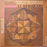 Disc vinil, LP. PIANO RECITAL-FRANZ SCHUBERT, JOHANNES BRAHMS, LI MINGQIANG -219696, Electrecord