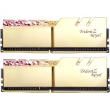 Memorie Trident Z Royal RGB Gold 16GB DDR4 3600MHz CL18 Dual Channel Kit, G.Skill