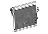 Evaporator aer conditionat, IVECO DAILY, 2014- motor 2,3 TD, 3,0 TD, aluminiu/ aluminiu brazat, 182x305x40 mm,