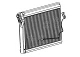 Evaporator aer conditionat, IVECO DAILY, 2014- motor 2,3 TD, 3,0 TD, aluminiu/ aluminiu brazat, 182x305x40 mm,, Rapid