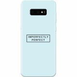 Husa silicon pentru Samsung Galaxy S10 Lite, Imperfectly Perfect
