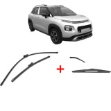 Cumpara ieftin Set 3 stergatoare CITROEN C3 AIRCROSS II (2R_, 2C_) 2017-2018, parbriz si luneta, Valeo Silencio