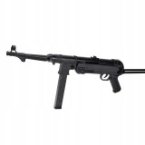 Replică pistol-mitralieră MP40 ASG, bile 6 mm BB, colbă reglabilă 62&ndash;82 cm, set 5 bucăți