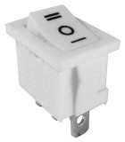 Intrerupator simplu, ON-OFF-ON, 6A, 250V, 3 pozitii - 120370