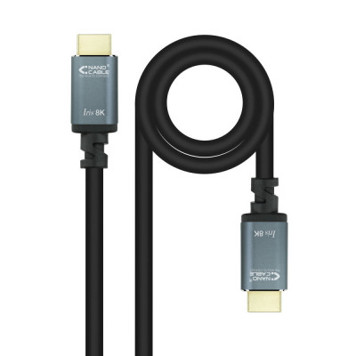 HDMI Cable NANOCABLE 10.15.8010 Black 10 m foto