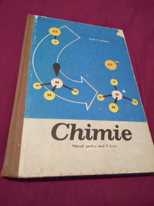 MANUAL DE CHIMIE ANUL 2 LIOCEU-COSTIN NENITESCU 1974