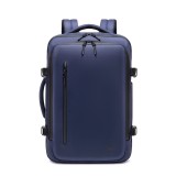 Rucsac cu Vacuum, 22-45 L, Multifunctional, Rezistent la apa, Pompa de aer inclusa ,Laptop 15.6 inchi, 46x15x32 cm, Albastru