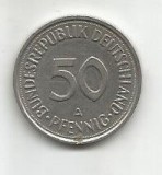 No(3) moneda-RDG-GERMANIA 50 PFENING / 1990. A, Europa