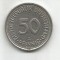 No(3) moneda-RDG-GERMANIA 50 PFENING / 1990. A