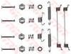 Set accesorii, sabot de frana RENAULT CLIO I (B/C57, 5/357) (1990 - 1998) TRW SFK138