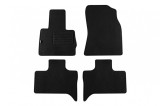 Mochete din covor cu doua straturi, potrivite pentru BMW X5 E53 2000-2007, din tesatura Rex, set de 4 bucati, negre Performance AutoTuning