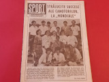 Revista &quot;SPORT&quot; nr.9/1989 prezentare PETROLUL PLOIESTI; Romania,Steaua