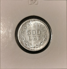 Moneda Romania 500 Lei 1946 UNC foto