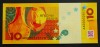 Bancnote exotice 10 APSAR - ABHAZIA, anul 2024 *Cod 354 = UNC serii consecutive