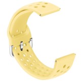 Cumpara ieftin Curea din silicon, compatibila Xiaomi Watch S1, telescoape Quick Release, 22mm, Galben