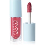 Fresh Sugar Treat Lip Oil ulei pentru buze editie limitata culoare Rose 4 ml