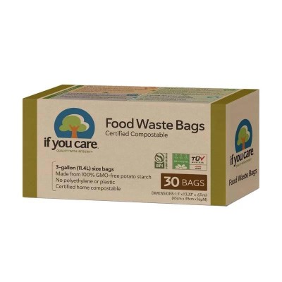 Saci Menajeri Compostabili 11.4 litri 30 bucati If You Care foto