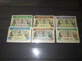 TIMBRE ALBANIA 1952, Nestampilat