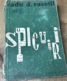 LITR27 Radu D. Rosetti - Spicuri
