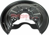 Protectie stropire,disc frana AUDI A3 Cabriolet (8P7) (2008 - 2013) METZGER 6115004