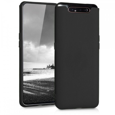 Husa TPU Silicon pentru Samsung A80 Negru foto