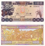 GUINEEA 100 francs guineens 2015 UNC!!!