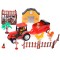 Set ferma cu tractor hambar si animale, My FarmHouse, multicolor, 37x29x8 cm