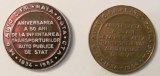 MMM - Lot 2 medalii diferite &quot;50 Ani de la Infiintarea Transporturilor Publice&quot;