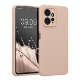 Husa Kwmobile pentru Xiaomi Redmi Note 12, Crem, Silicon, KWM000018UL008C, Carcasa