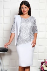 Rochie De Ocazie Marbela Perlat - 46Marimea